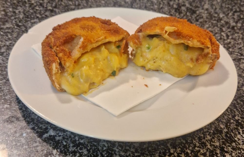 Rissol de francesinha do Offline
